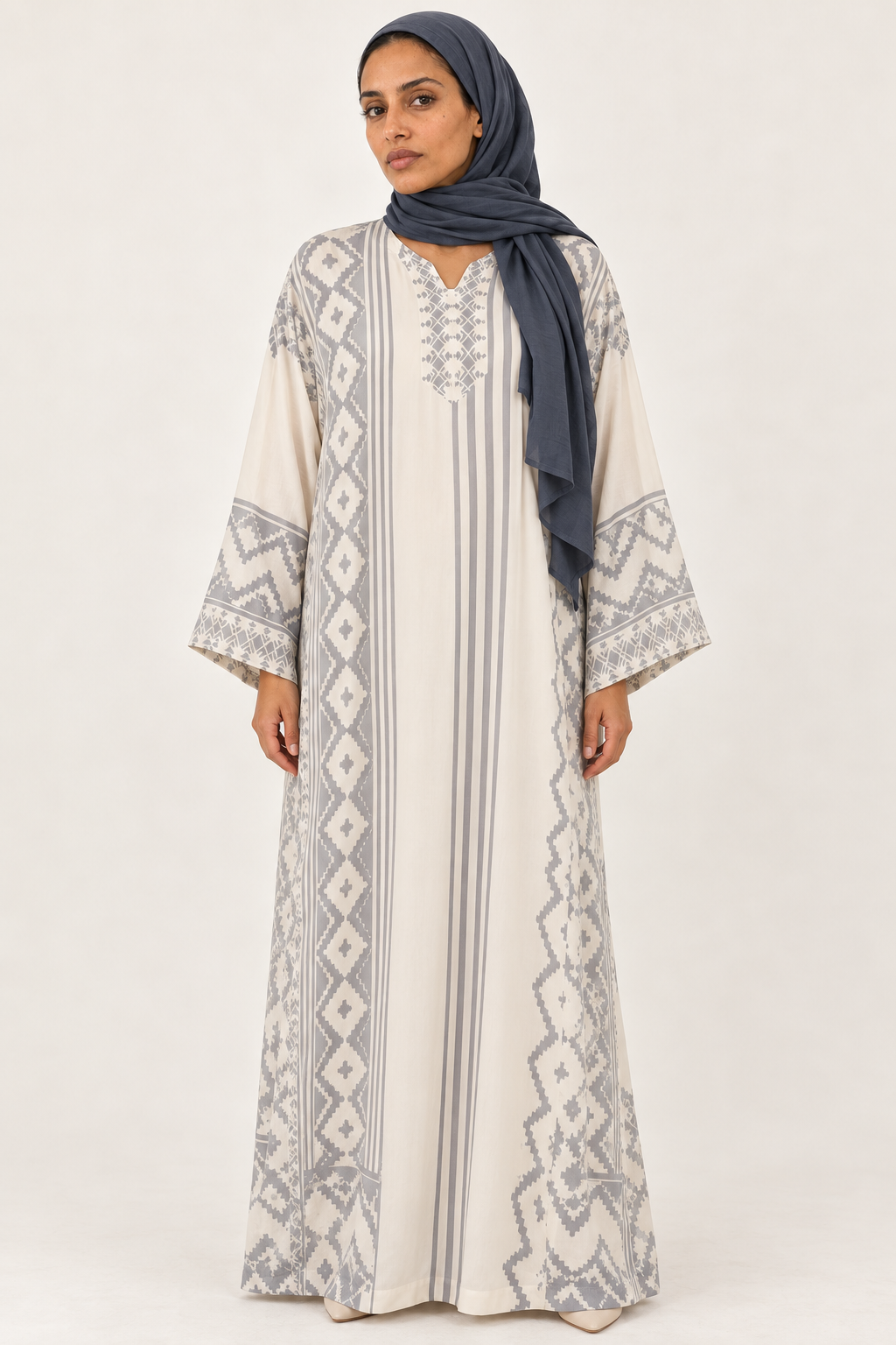 Stone Geometric Dress