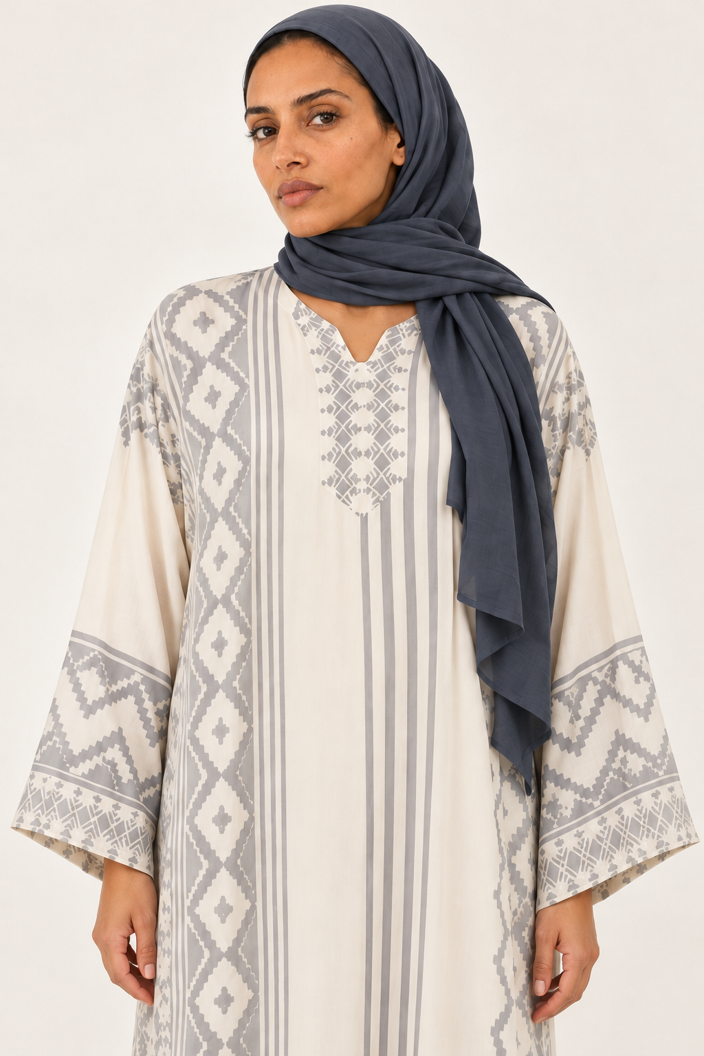 Stone Geometric Dress