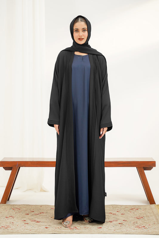 Layl Abaya Set | Solid 1000