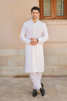 SHALWAR KAMEEZ FOR MEN | VANILLA WHITE