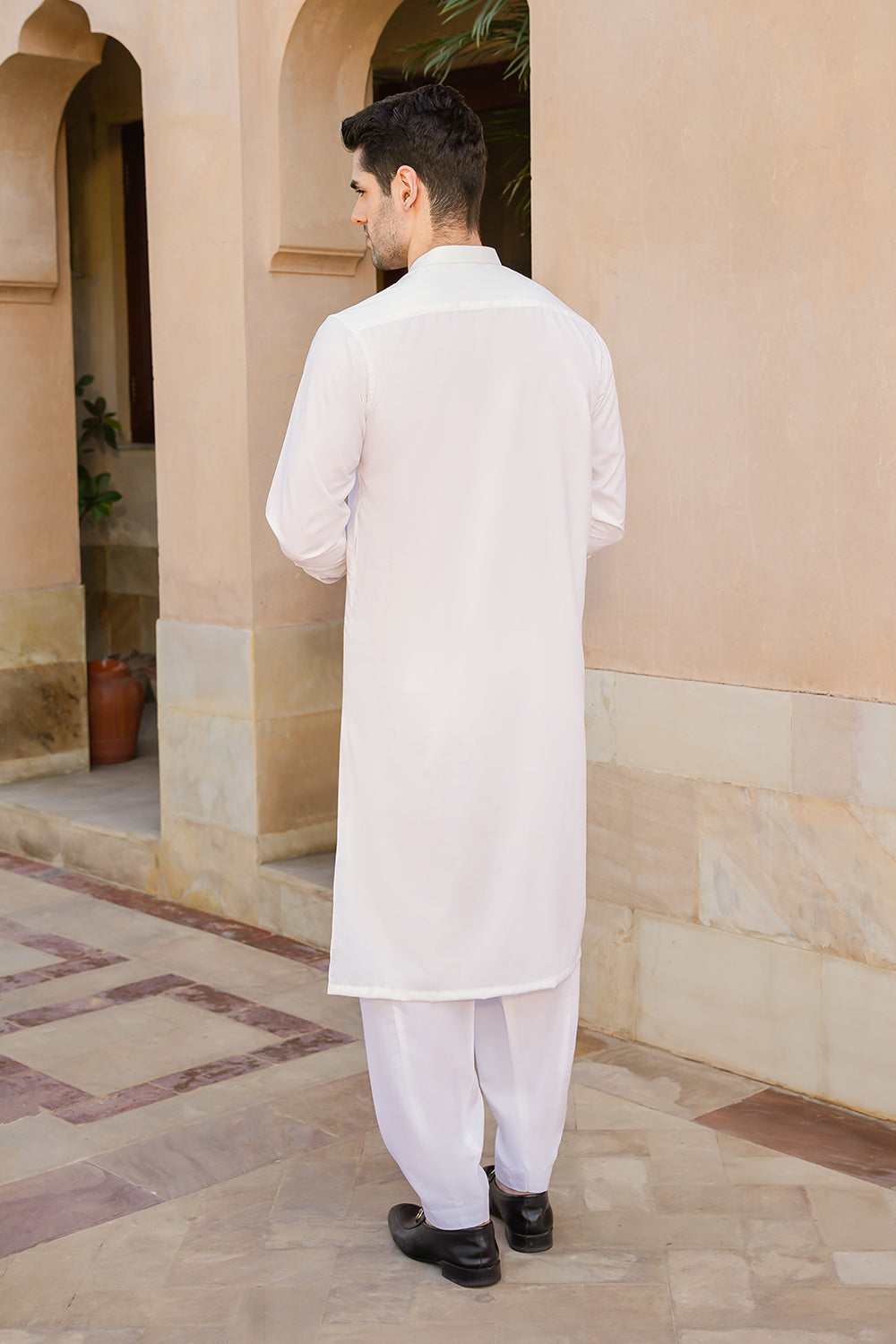 SHALWAR KAMEEZ FOR MEN | VANILLA WHITE