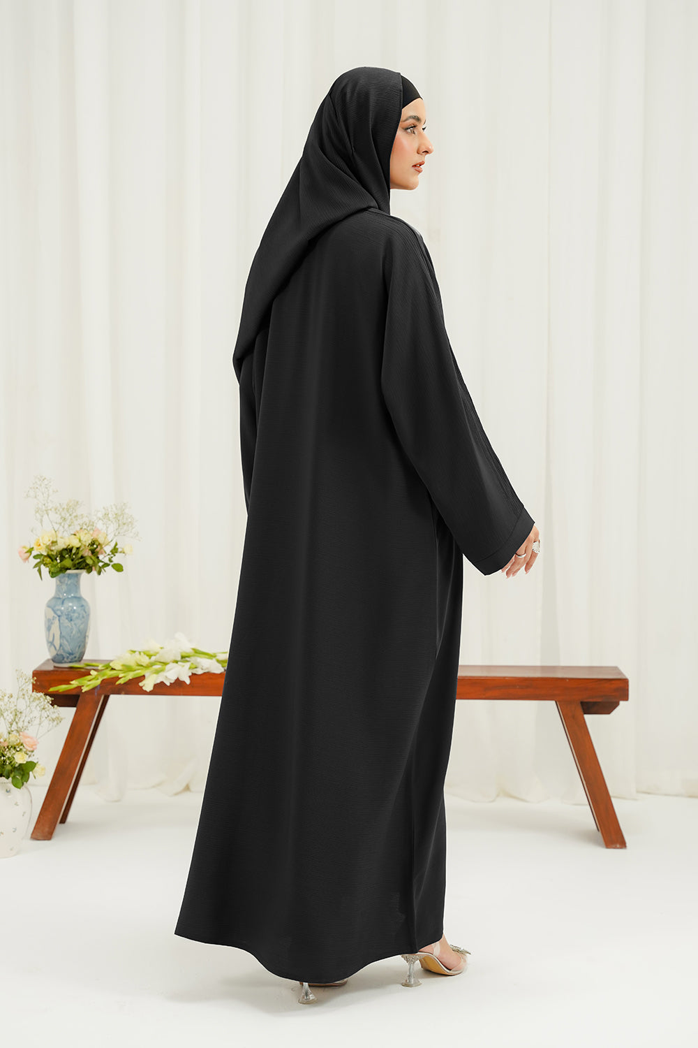 Misk Abaya Set | Buttoned Up