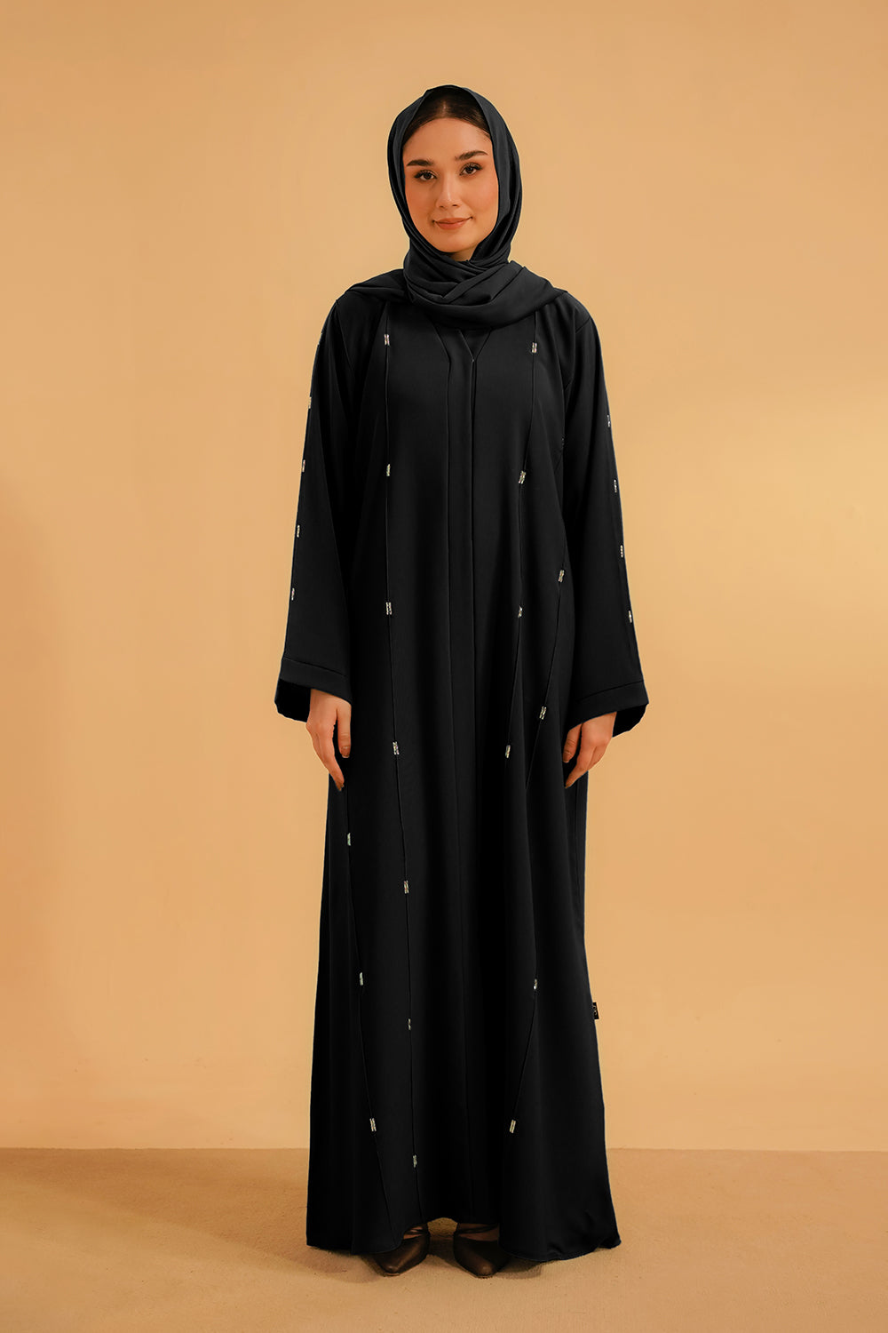 Embellished Abaya | Black