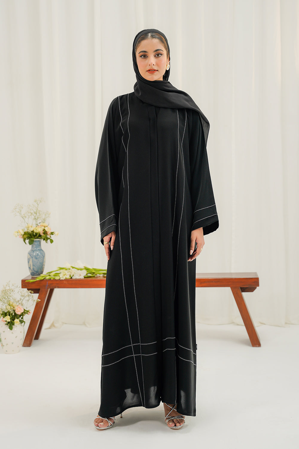 Aria Abaya Set | Buttoned Up