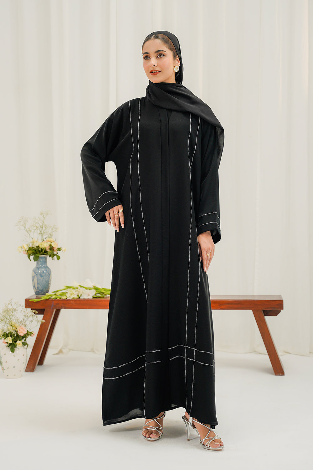 Aria Abaya Set | Buttoned Up