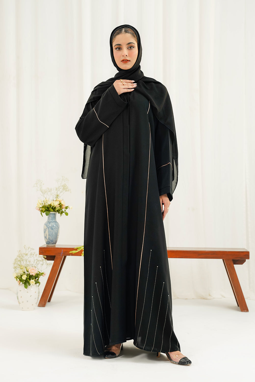Livia Abaya Set | Buttoned Up