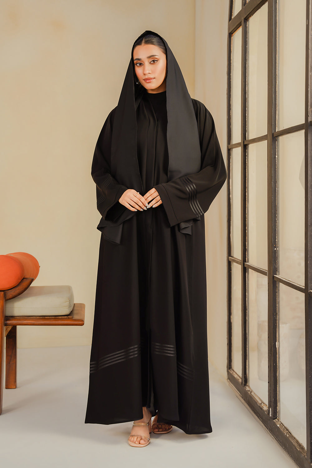 Ava Abaya Set | Buttoned Up