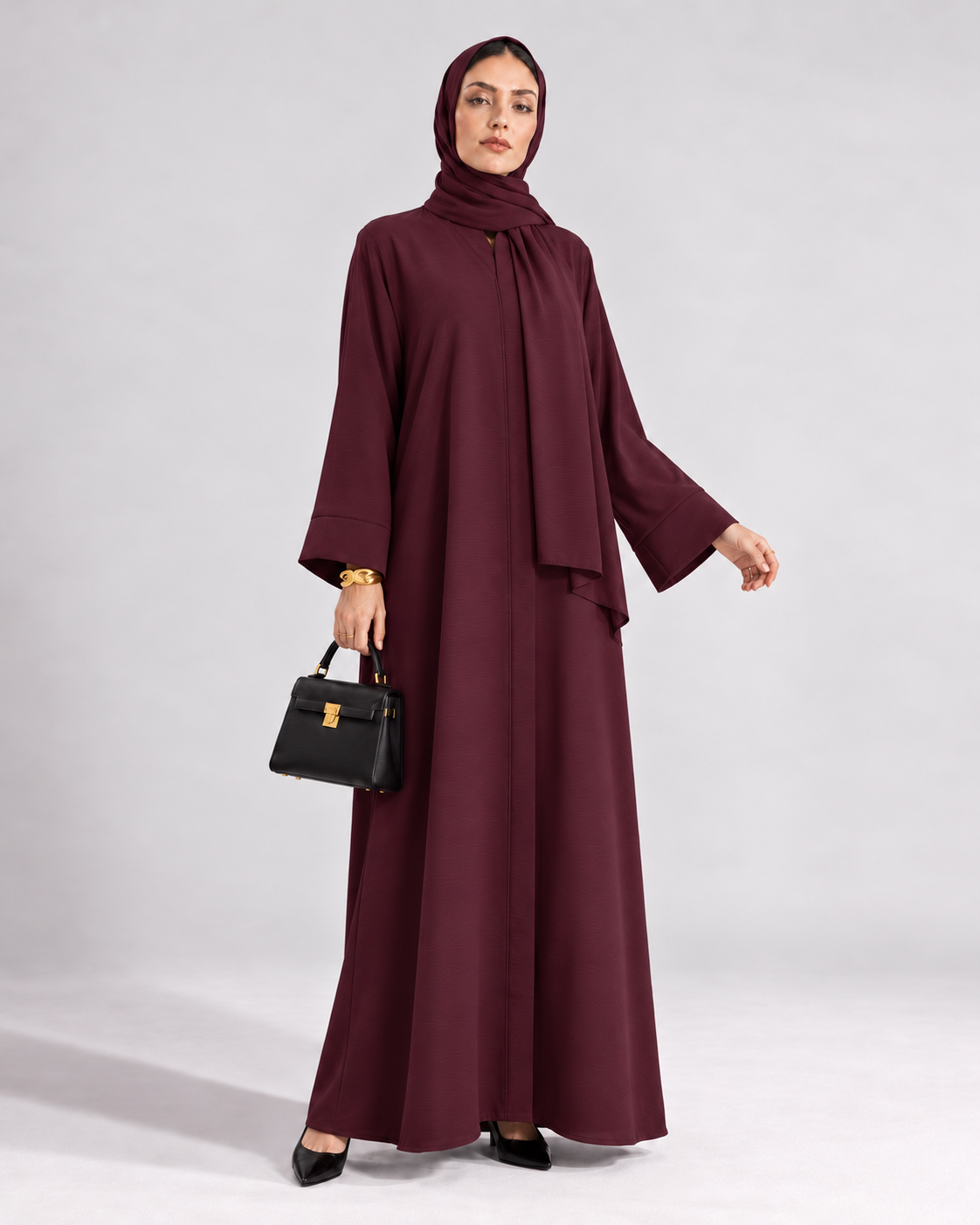 The Cranberry Abaya