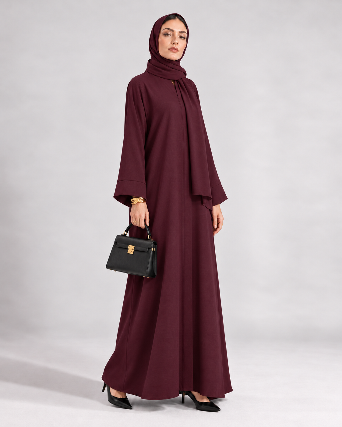 The Cranberry Abaya