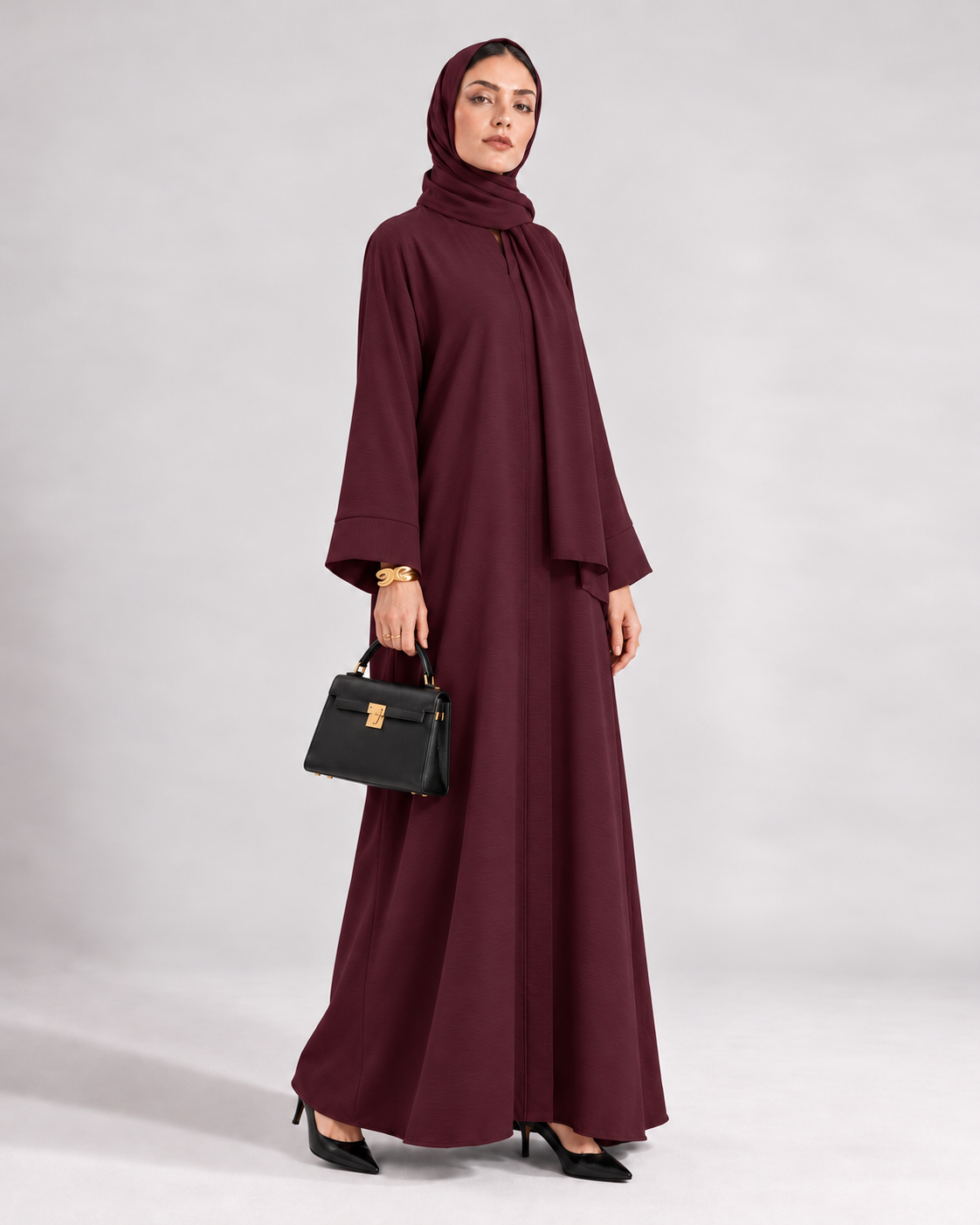 The Cranberry Abaya