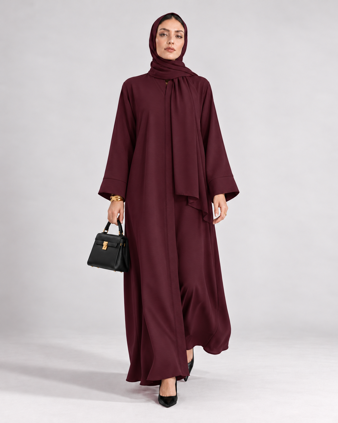 The Cranberry Abaya