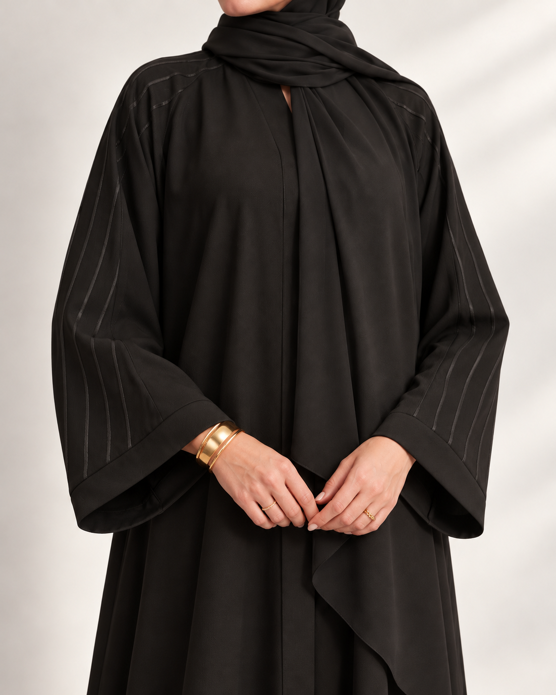 The Black Halo Abaya