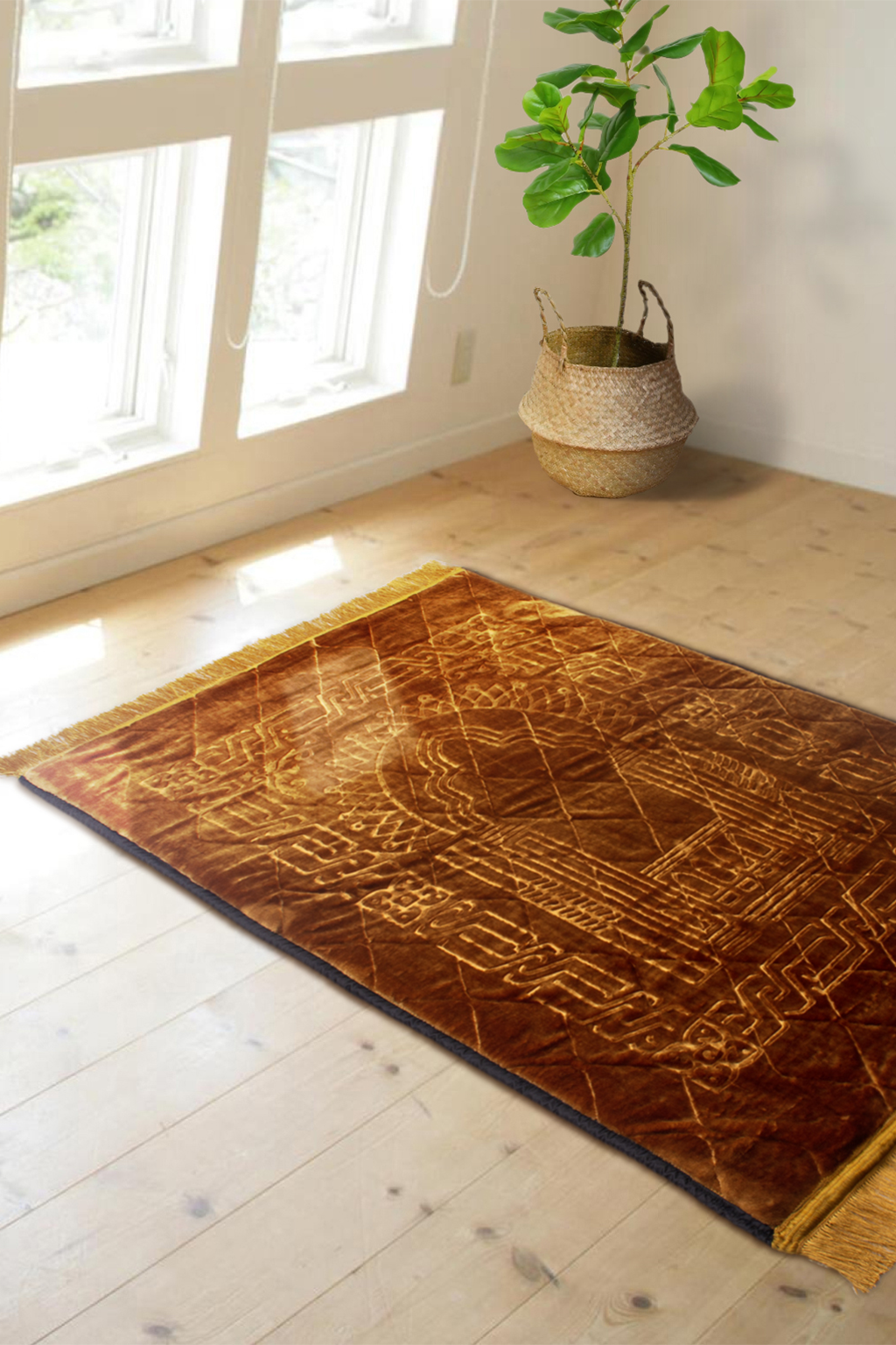 Pure Elegance Prayer Mat (Cushioned with Foam)