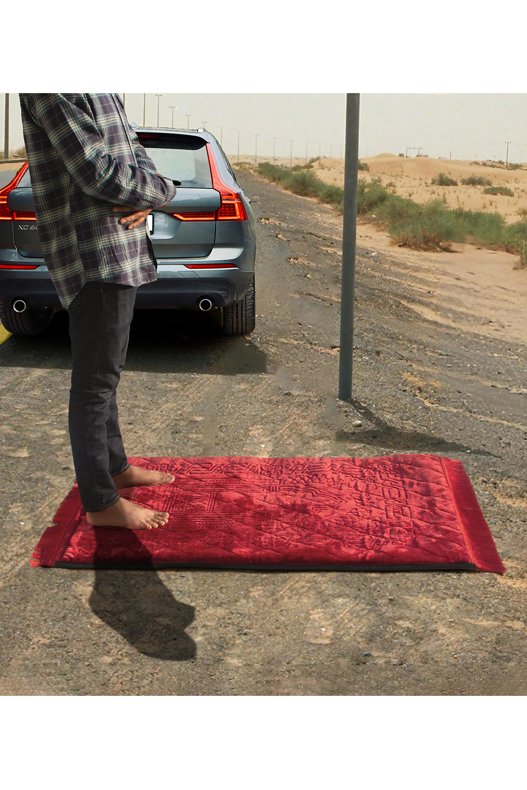 Pure Elegance Prayer Mat (Cushioned with Foam)