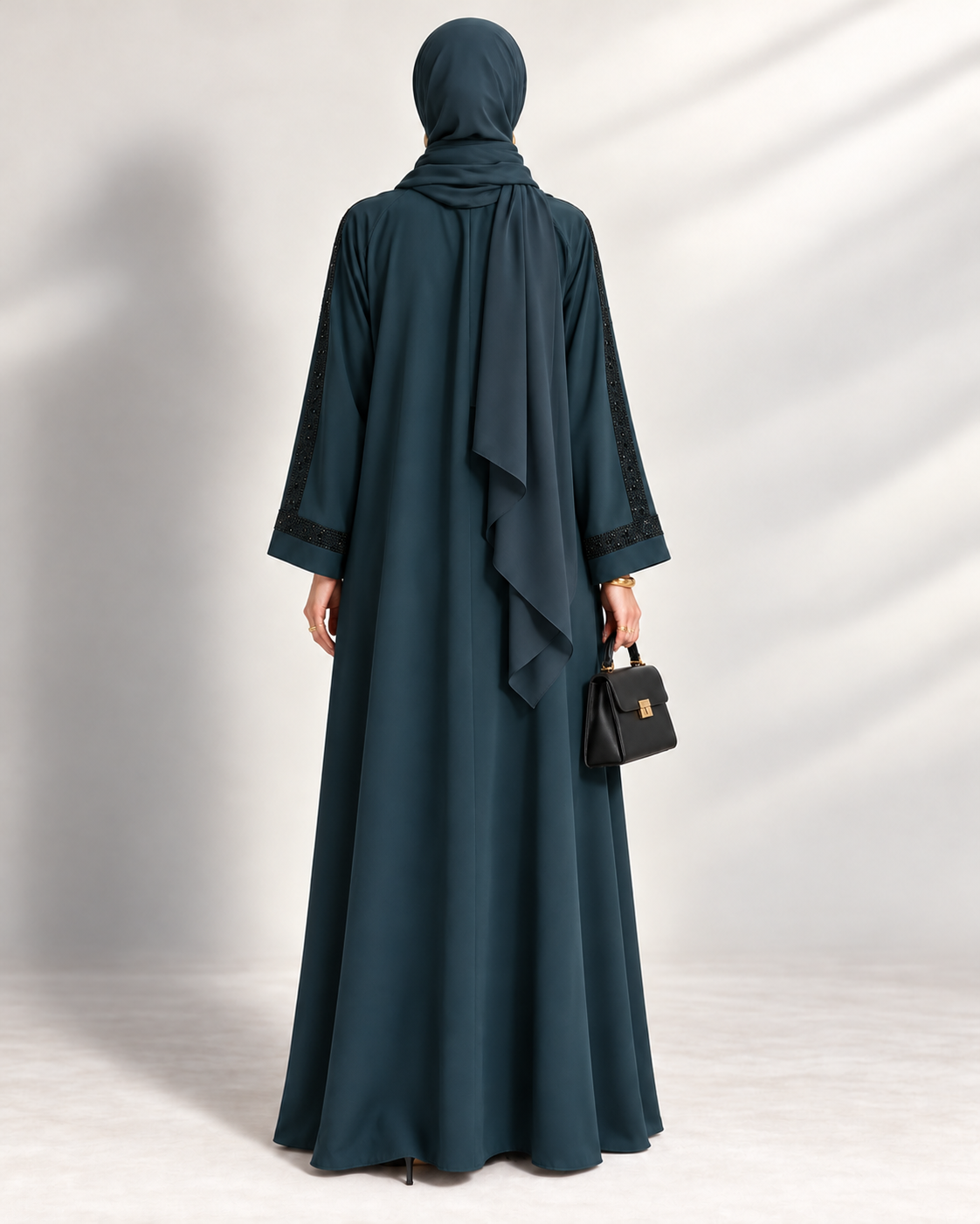 The Dusk Sparkle Abaya