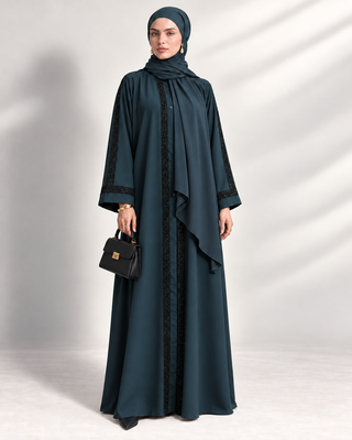 The Dusk Sparkle Abaya