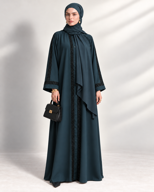 The Dusk Sparkle Abaya 1122