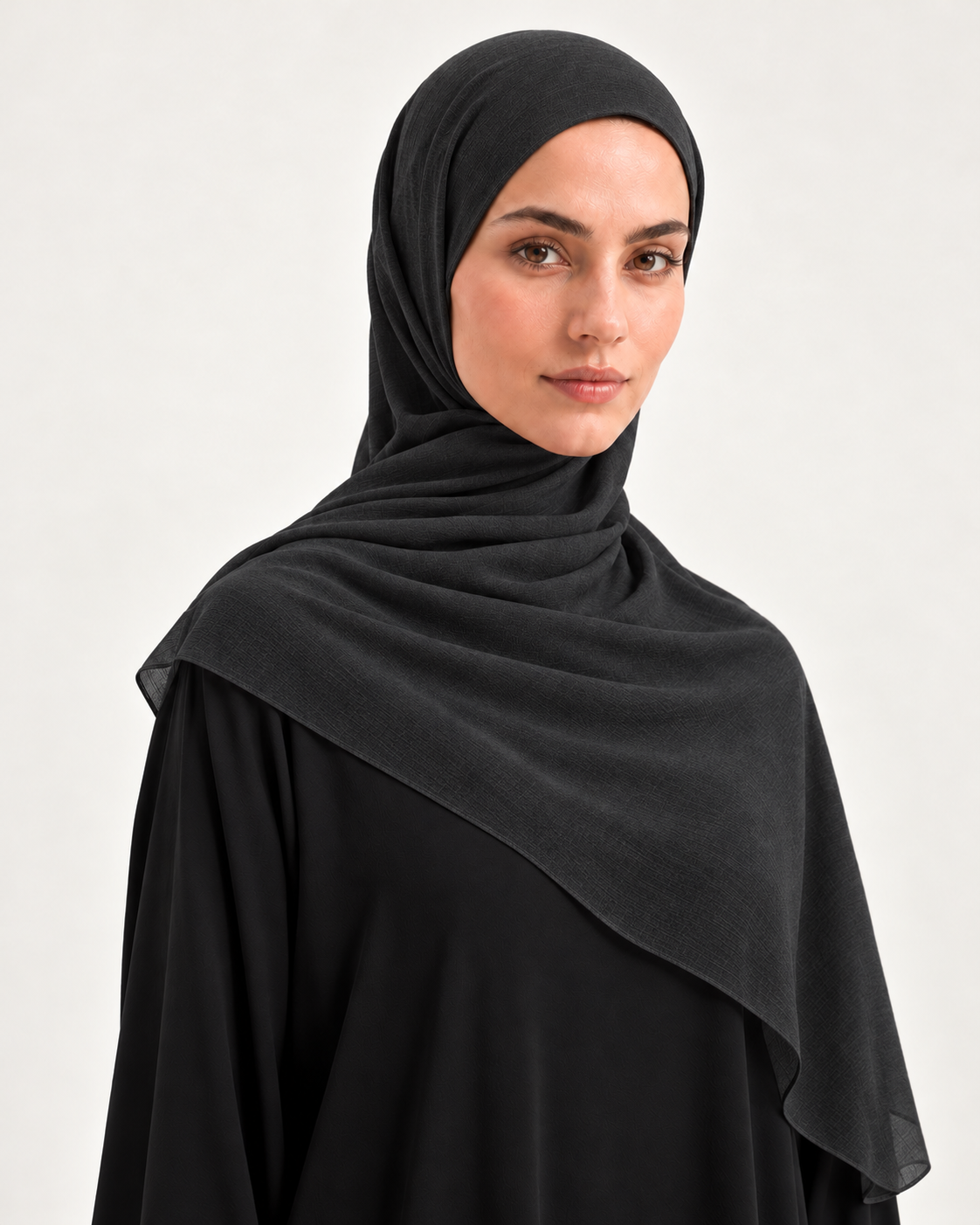 Black Jersey Scarf