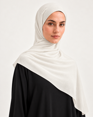 Pearl Jersey Scarf