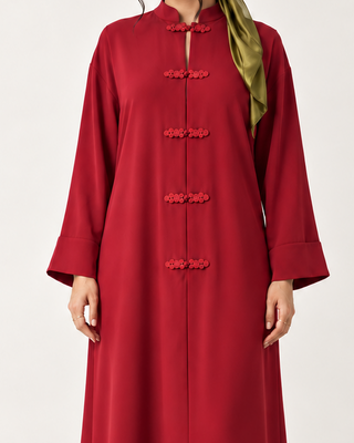 The Mandarin Rose Dress