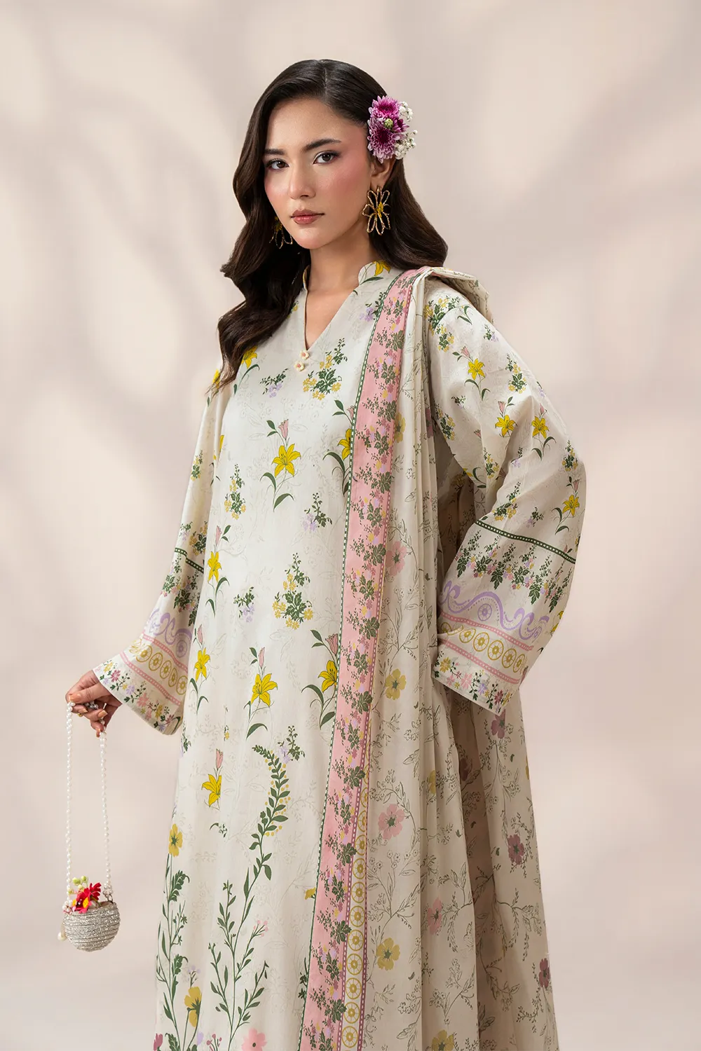 Roselle — Ivory Wildflower 3-Piece Set