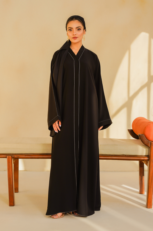 Wahj Abaya | Buttoned Up 1200