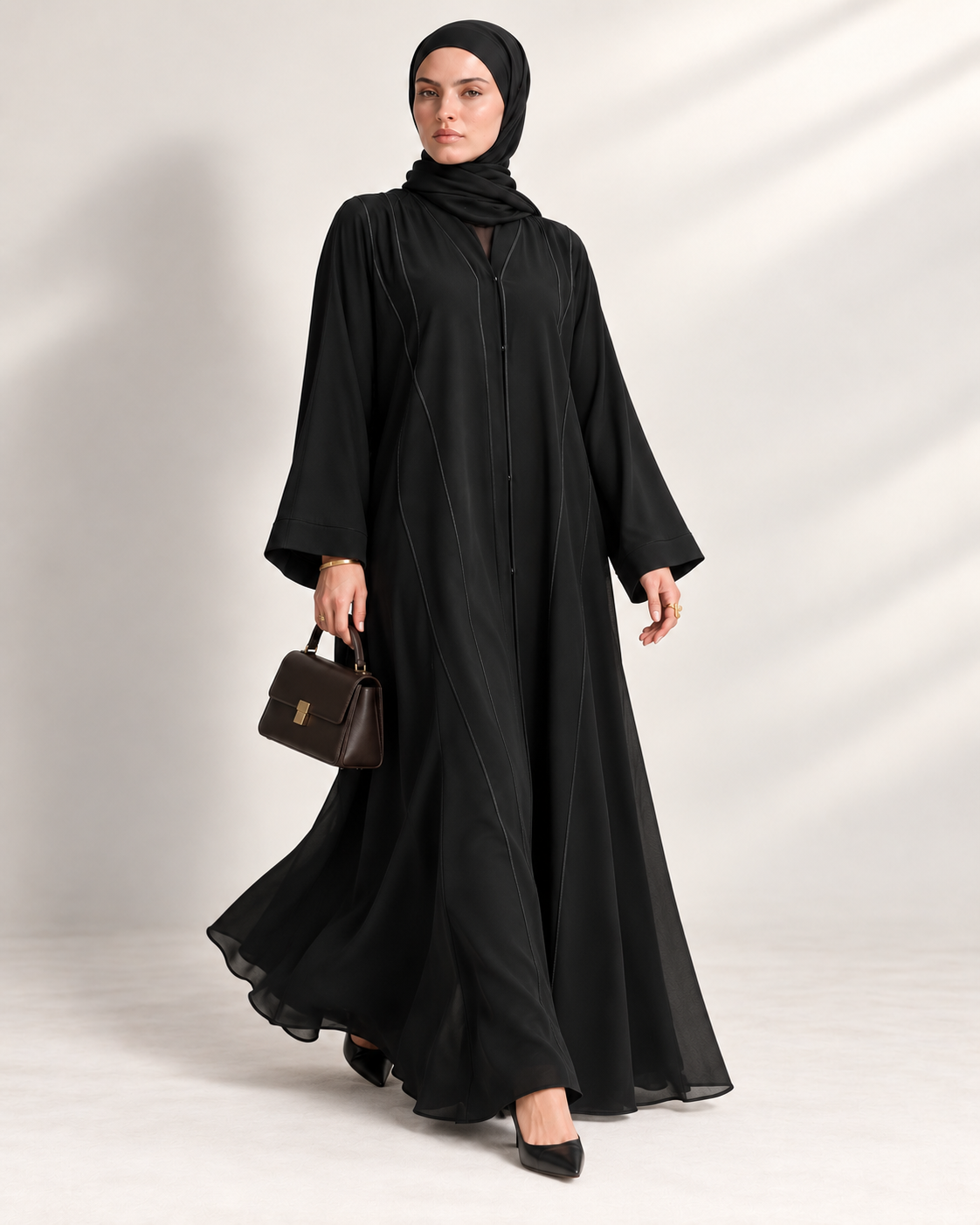 The Column Line Abaya