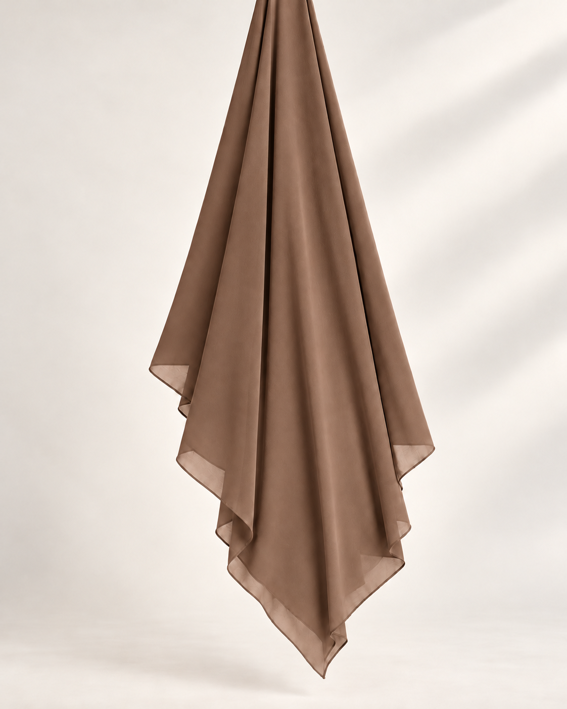 WALNUT CHIFFON SCARF