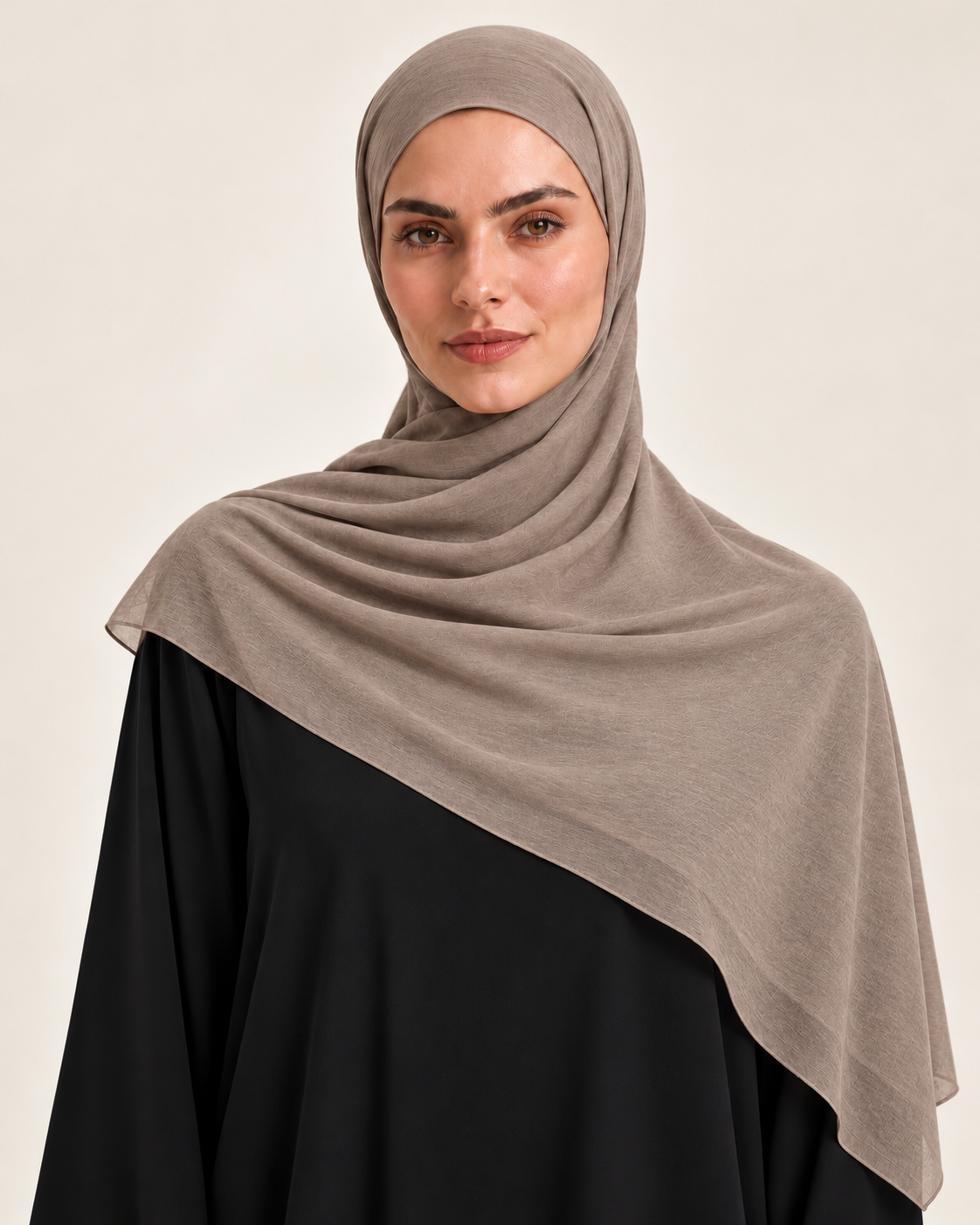 Taupe Jersey Scarf