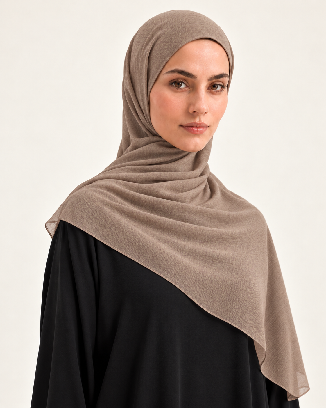 Taupe Jersey Scarf