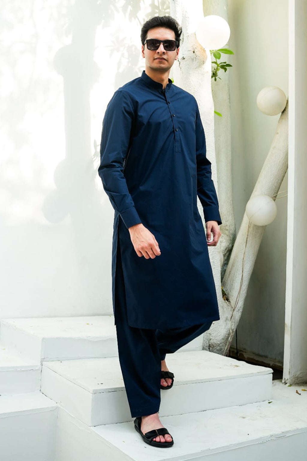 NAVY BLUE SHALWAR KAMEEZ