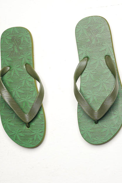 Men Printed Flip Flops