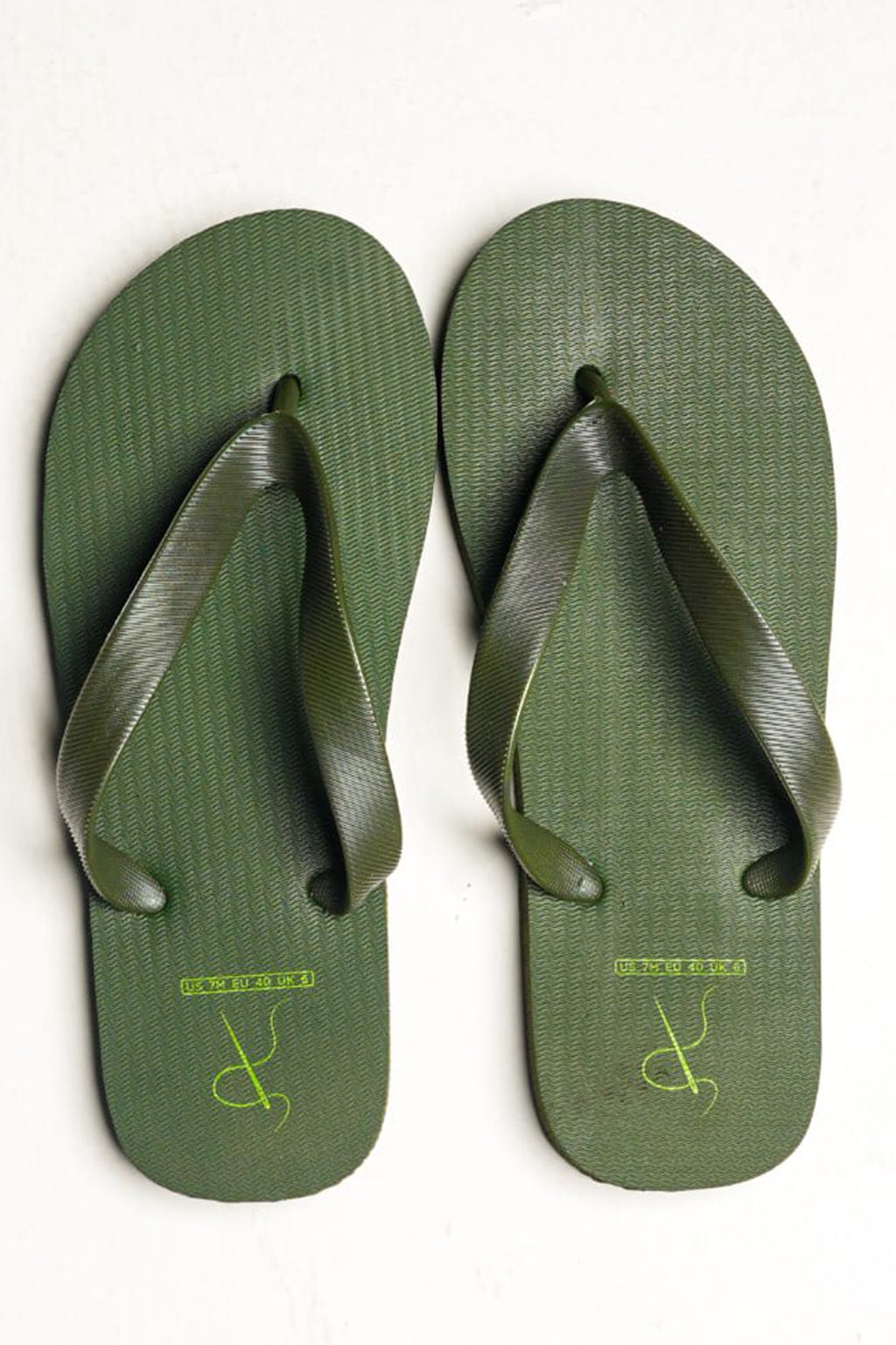 Men Solids Flip Flops