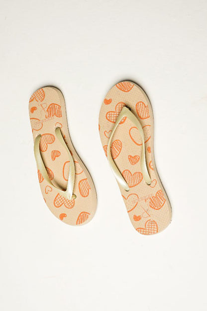 Women Printed Flip Flops