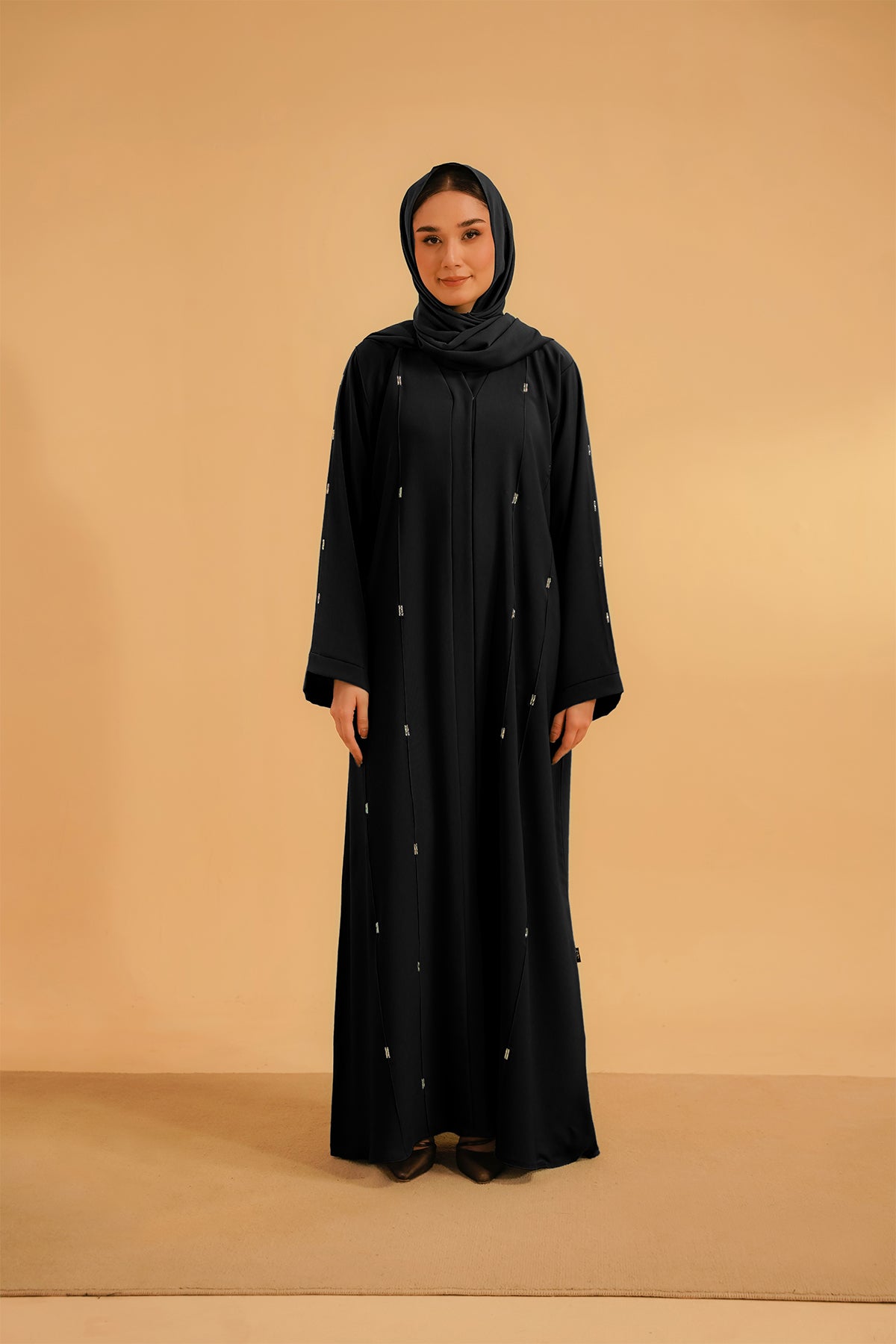 Embellished Abaya | Black