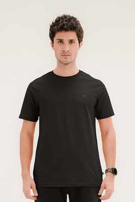 Men - Basic Black T-Shirt