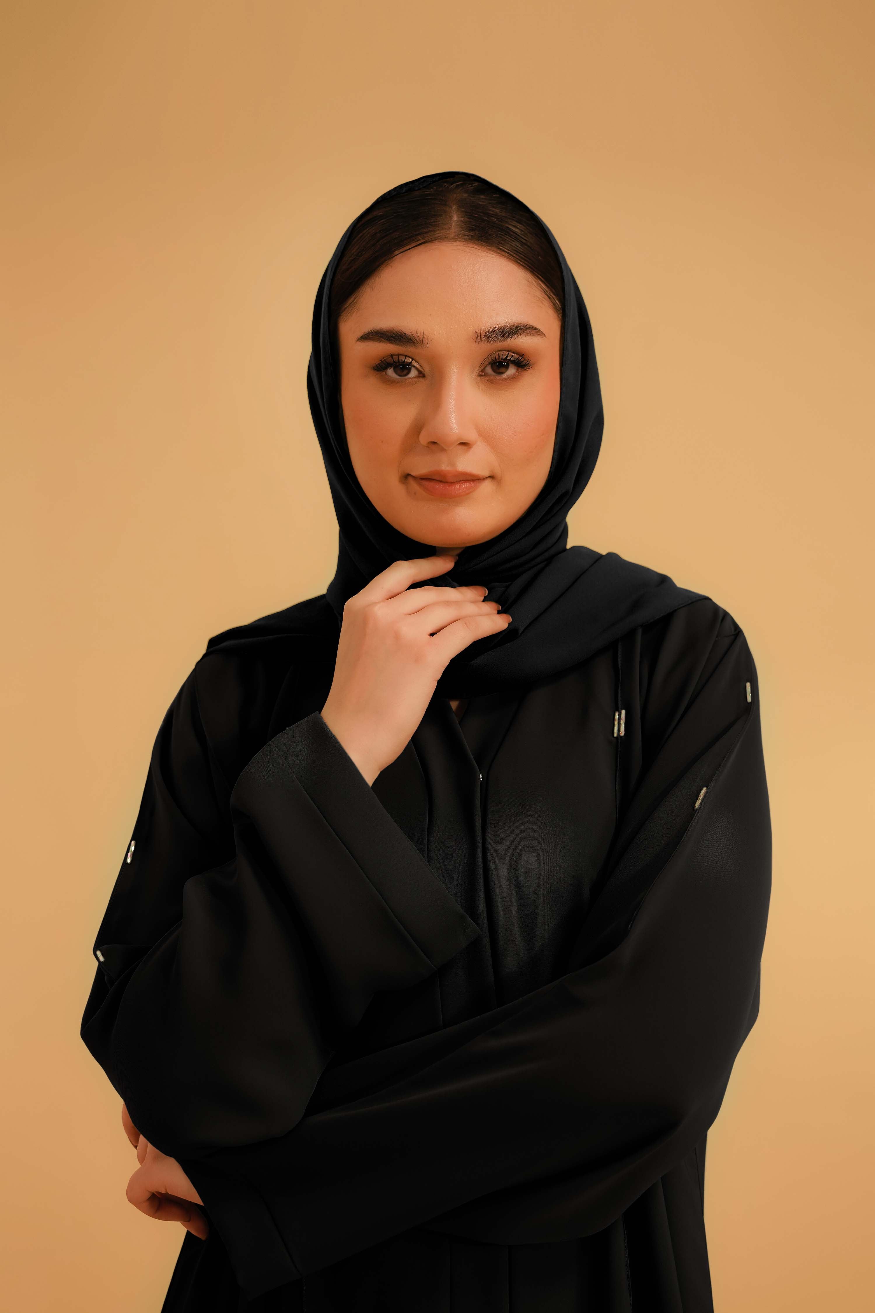 Hijab Chiffon | Midnight Black