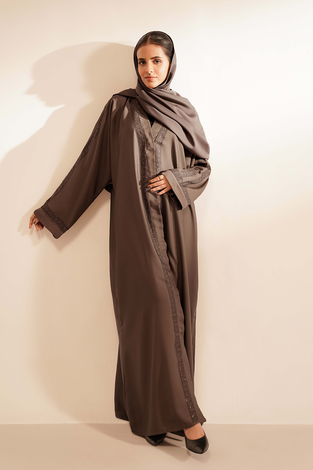 Ramlah Abaya Set | Buttoned Up