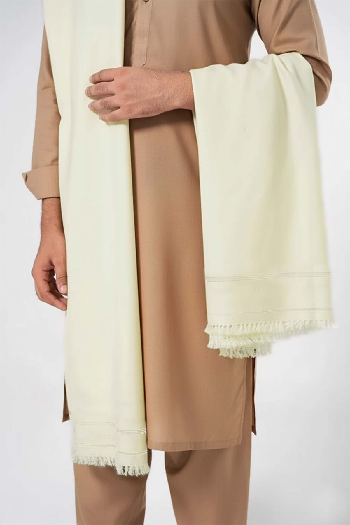 Men Shawl | Off-White