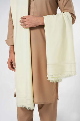 Men Shawl | Off-White