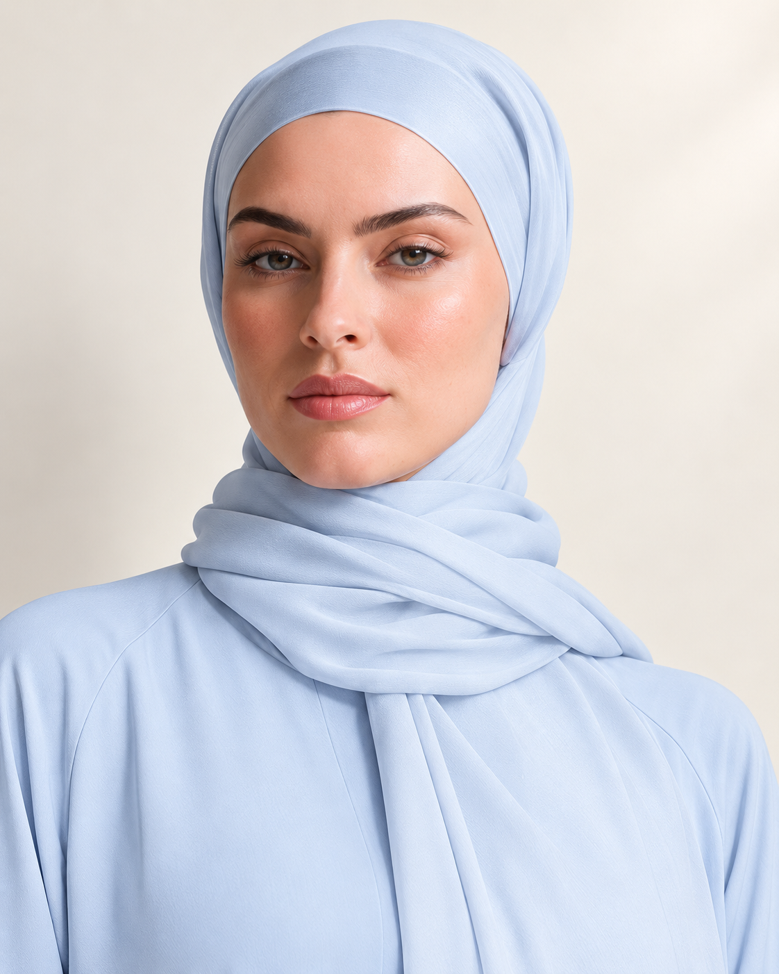 The Powder Blue Abaya