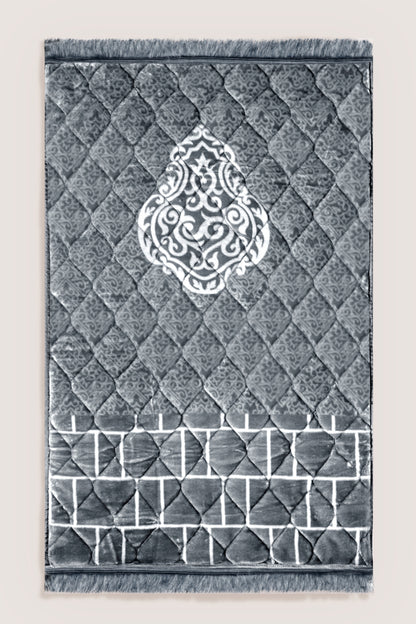 Prayer Mat Timeless Grace | Light Grey | Cushioned