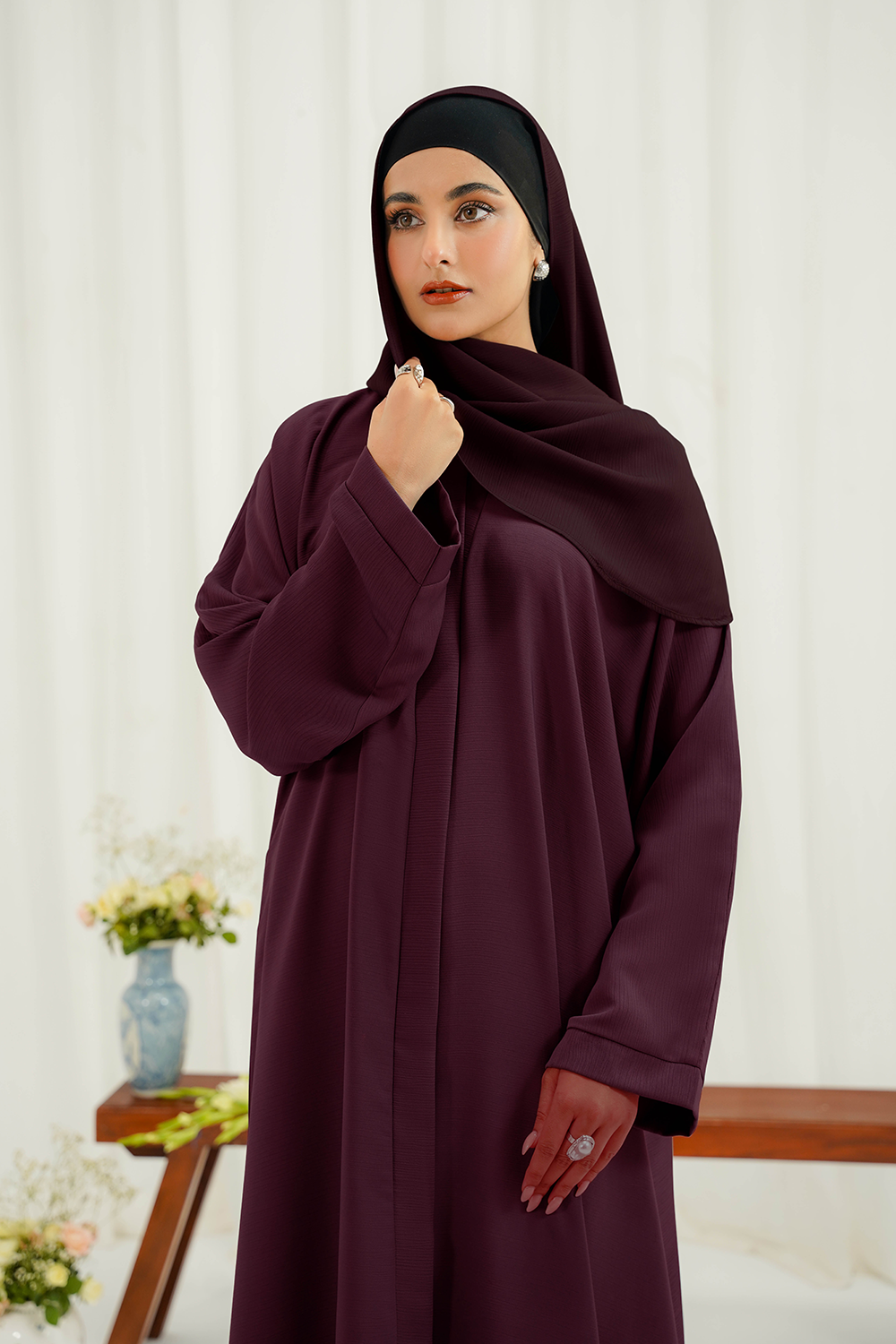 Aurah Abaya Set | Buttoned Up