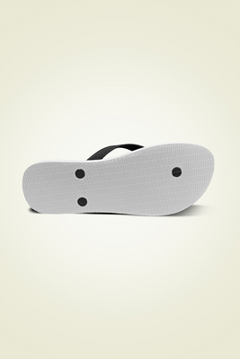Men Flip Flops | White
