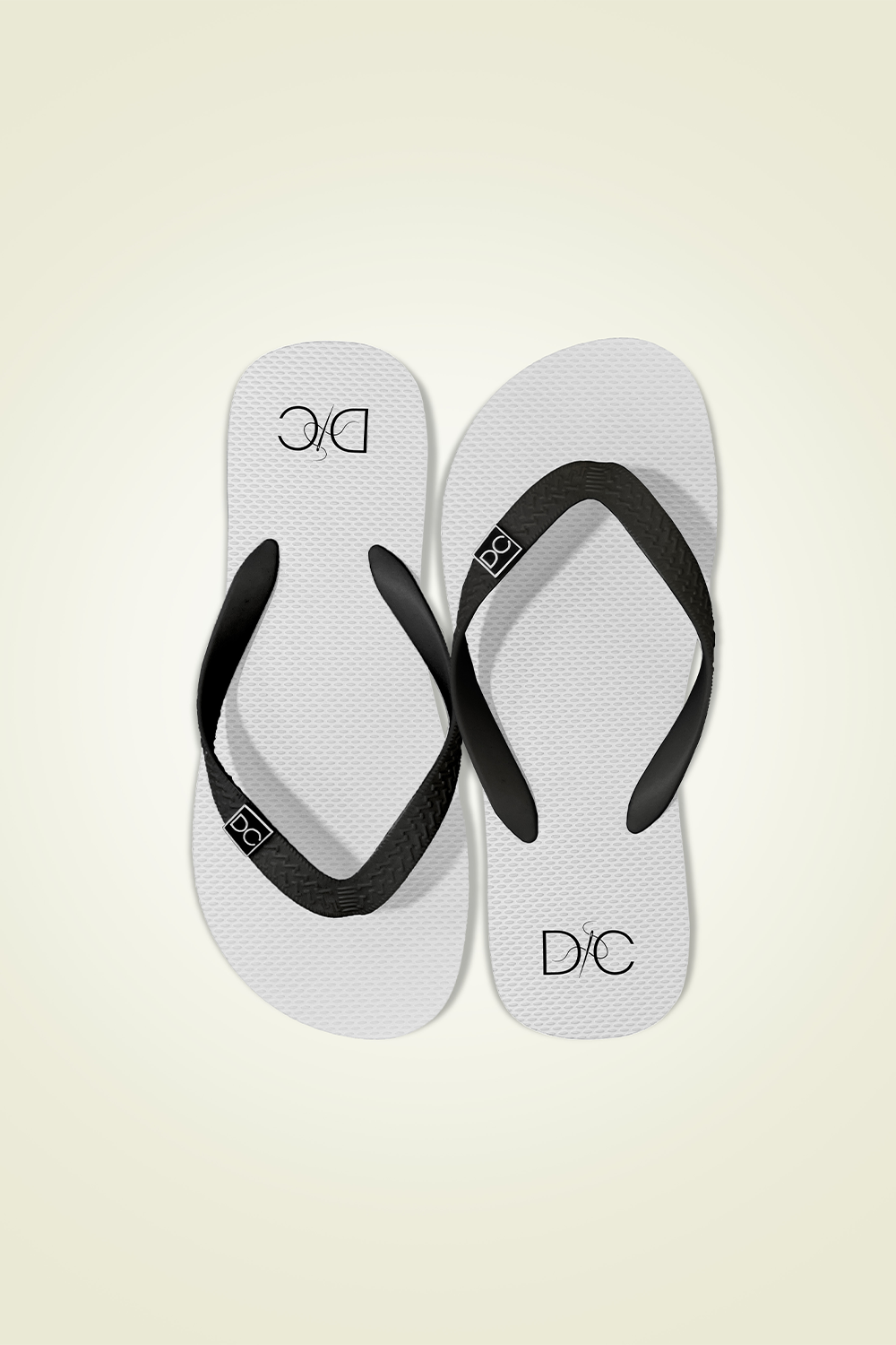 Men Flip Flops | White