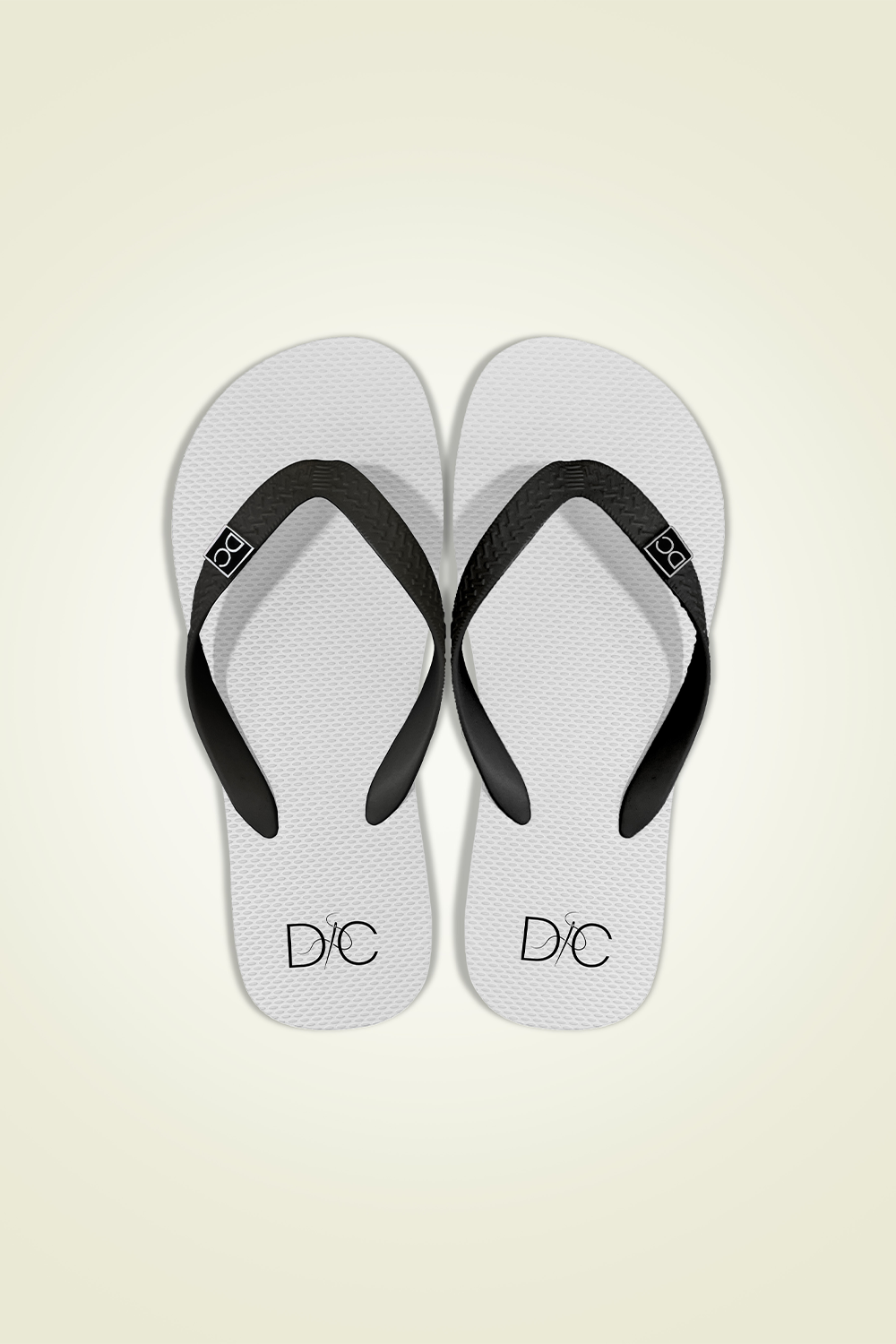Men Flip Flops | White