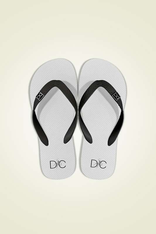 Men Flip Flops | White 1000