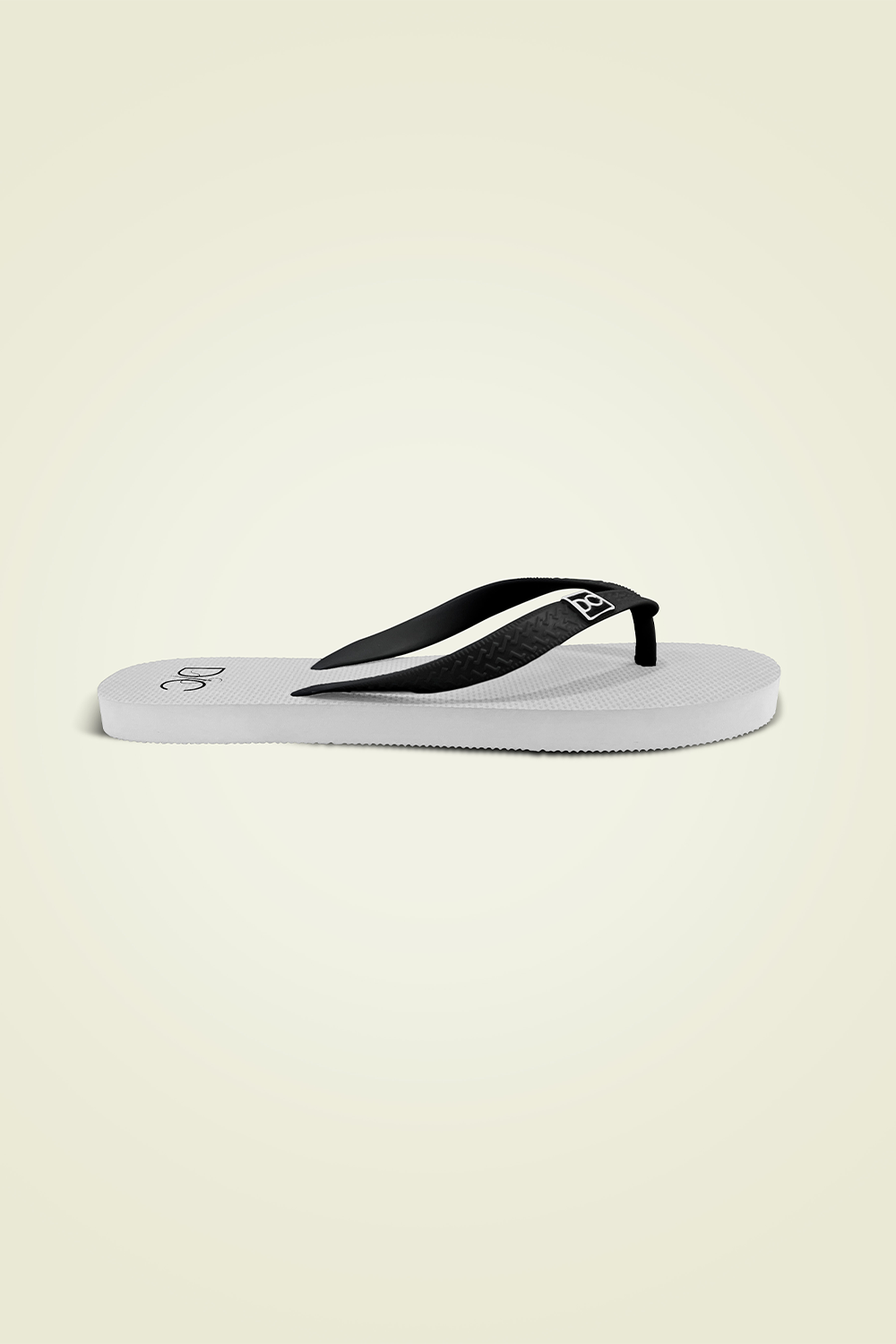 Men Flip Flops | White